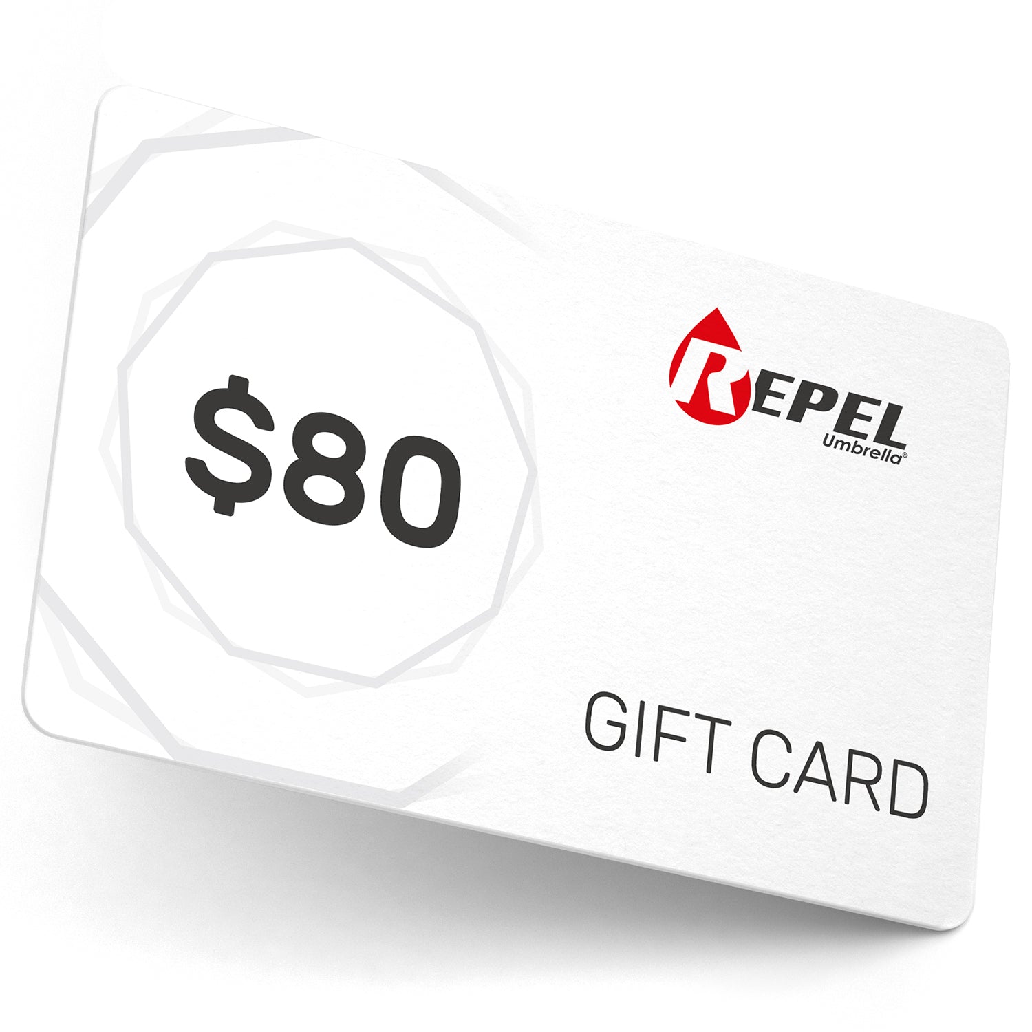 An image of a $80 Repel gift card. 